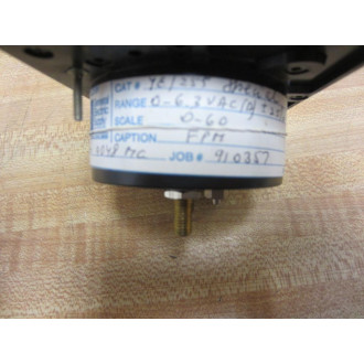Yokogawa YE255 Panel Meter YE255 0-60 FPM