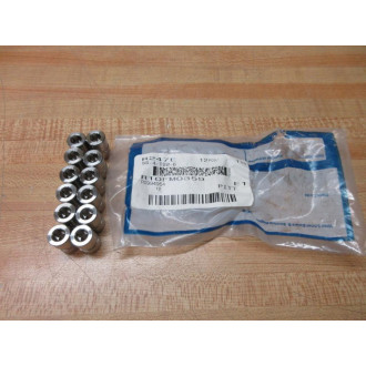 Swagelok SS-4-TSW-6 Tube Socket Weld Union SS4TSW6 (Pack of 12)