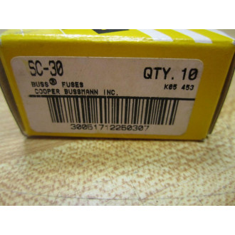 Buss SC-30 Bussmann Fuse Cross Ref 1BW85 (Pack of 10)