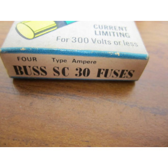 Buss SC-30 Bussmann Fuse Cross Ref 1BW85 (Pack of 4)