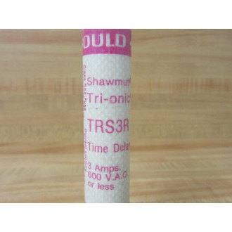 Gould Shawmut Ferraz TRS-3-R Fuse Cross Ref 4YZJ7 Tested (Pack of 8) - Used