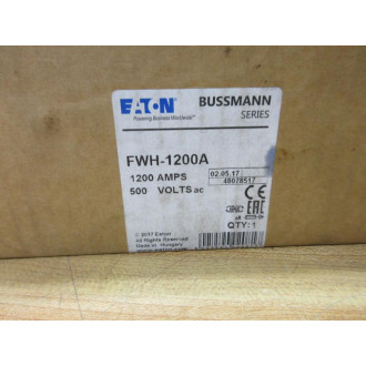 Buss FWH-1200A Bussmann Fuse Cross Ref 4TWL9