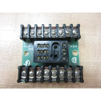 Curtis RS4 Relay Socket - Used