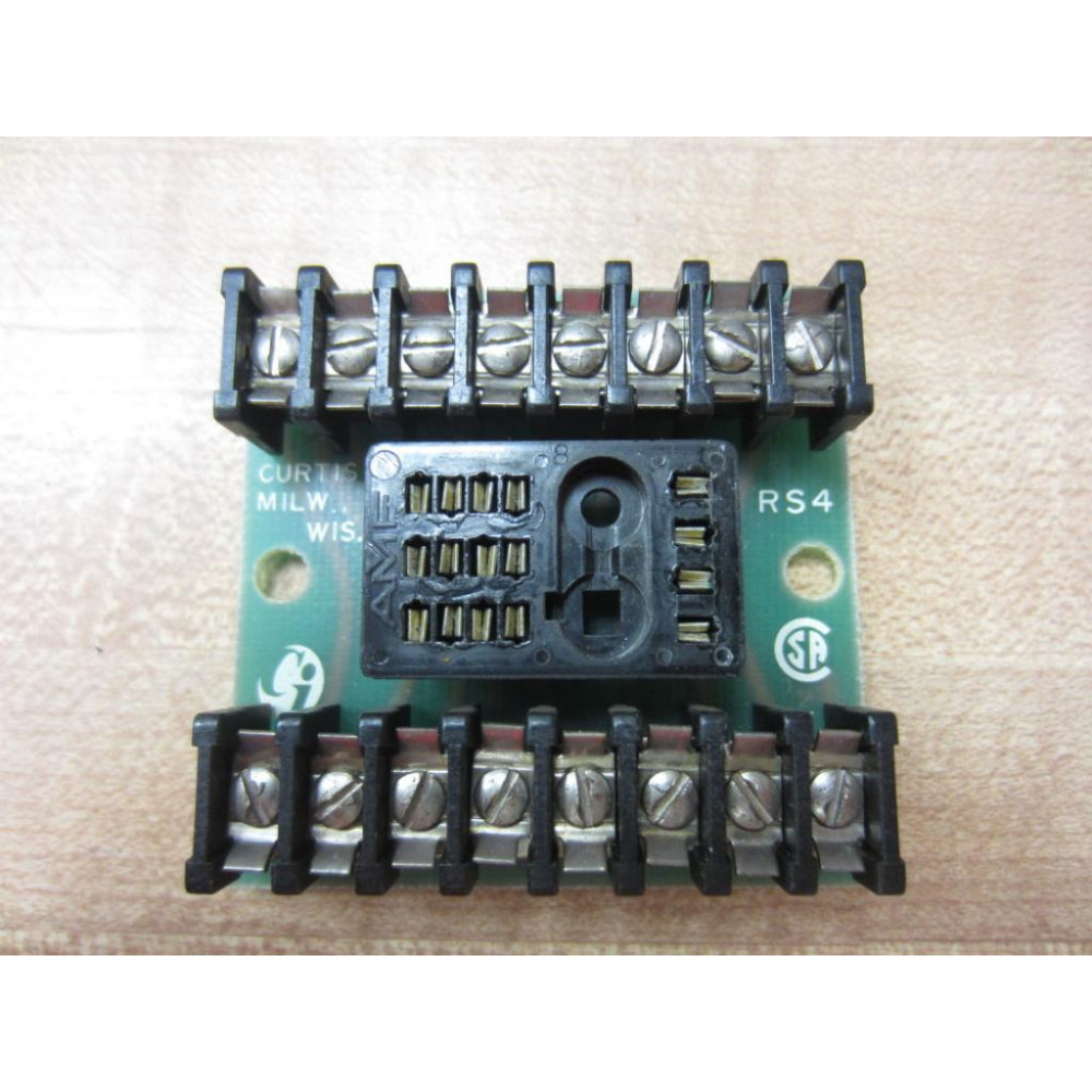 Curtis RS4 Relay Socket - Used