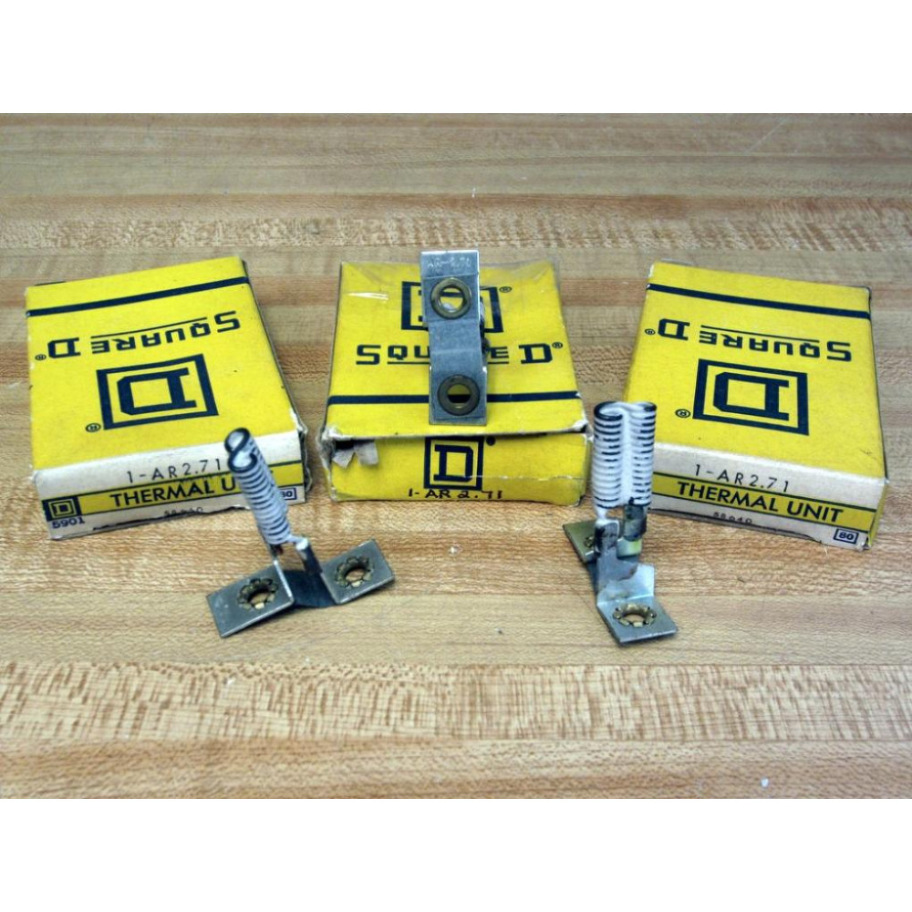 Square D AR-2.71 Overload Relay Heater Element AR271 (Pack of 3)