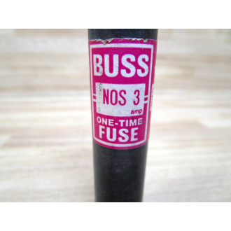 Buss NOS-3 Bussmann Fuse Cross Ref 1EM32 (Pack of 5) - New No Box