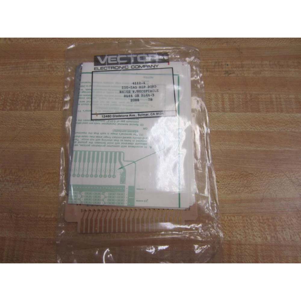 Vector 4112-4 Zig-Zag Dip Board 41124