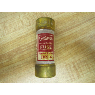 Buss JKS-6 Bussmann Fuse Cross Ref 4XF09 (Pack of 3) - New No Box