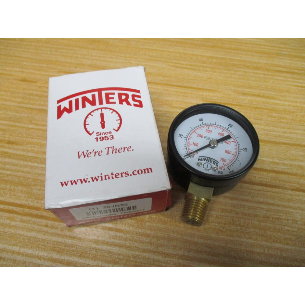 Winters 20JN22 Pressure Gauge