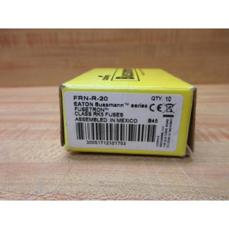 Buss FRN-R-20 Bussmann Fuse Cross Ref 1A696 Energy Efficient (Pack of 10)