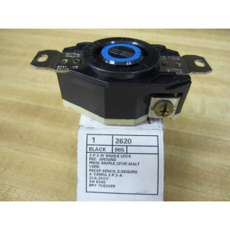 Leviton 2620 Receptacle L630 30A 250V
