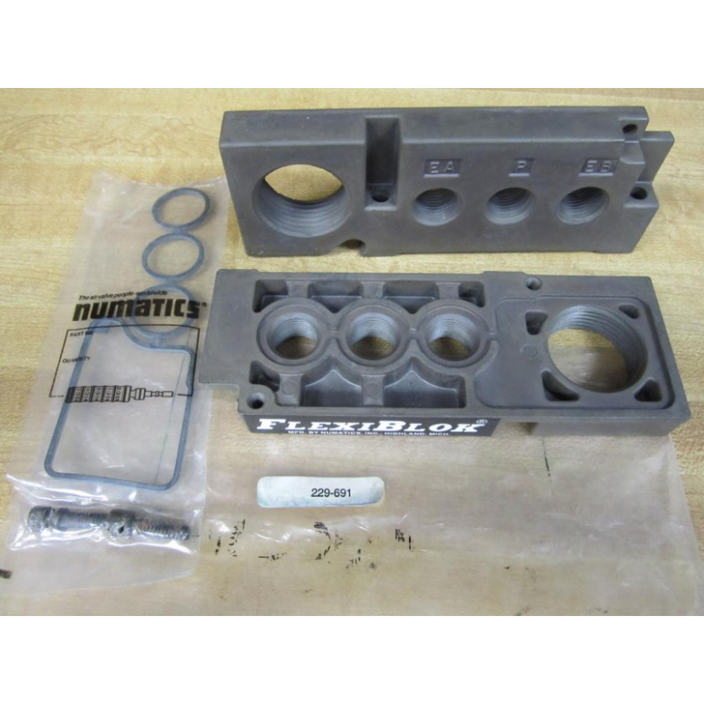 Asco Numatics 229-691 End Plate Kit 229691