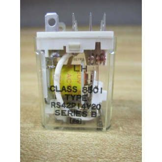 Square D 8501-RS42P14V20 Relay 8501RS42P14V20 - New No Box
