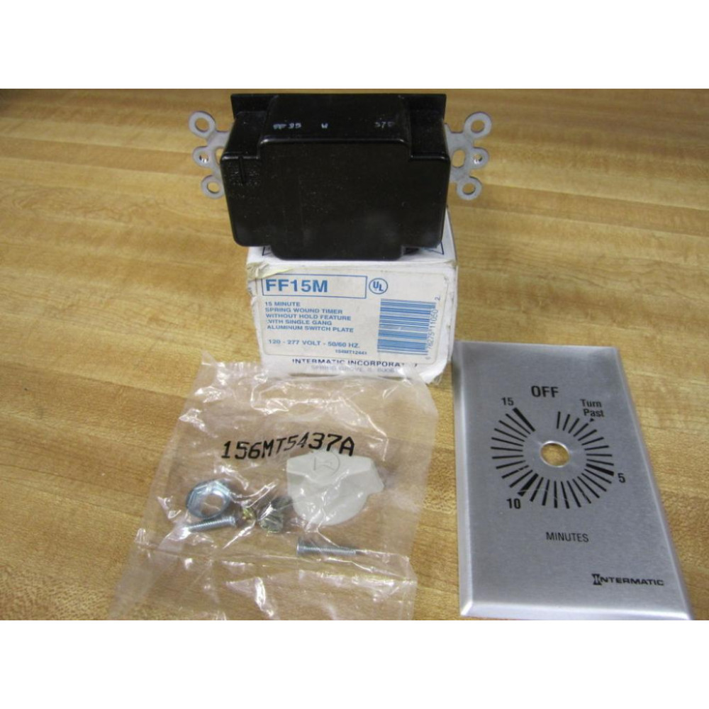 Intermatic FF15M Spring Wound Time Switch 15MIN