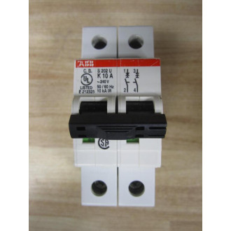 ABB S202- UK10A Circuit Breaker S202UK10A (Pack of 2) - Used