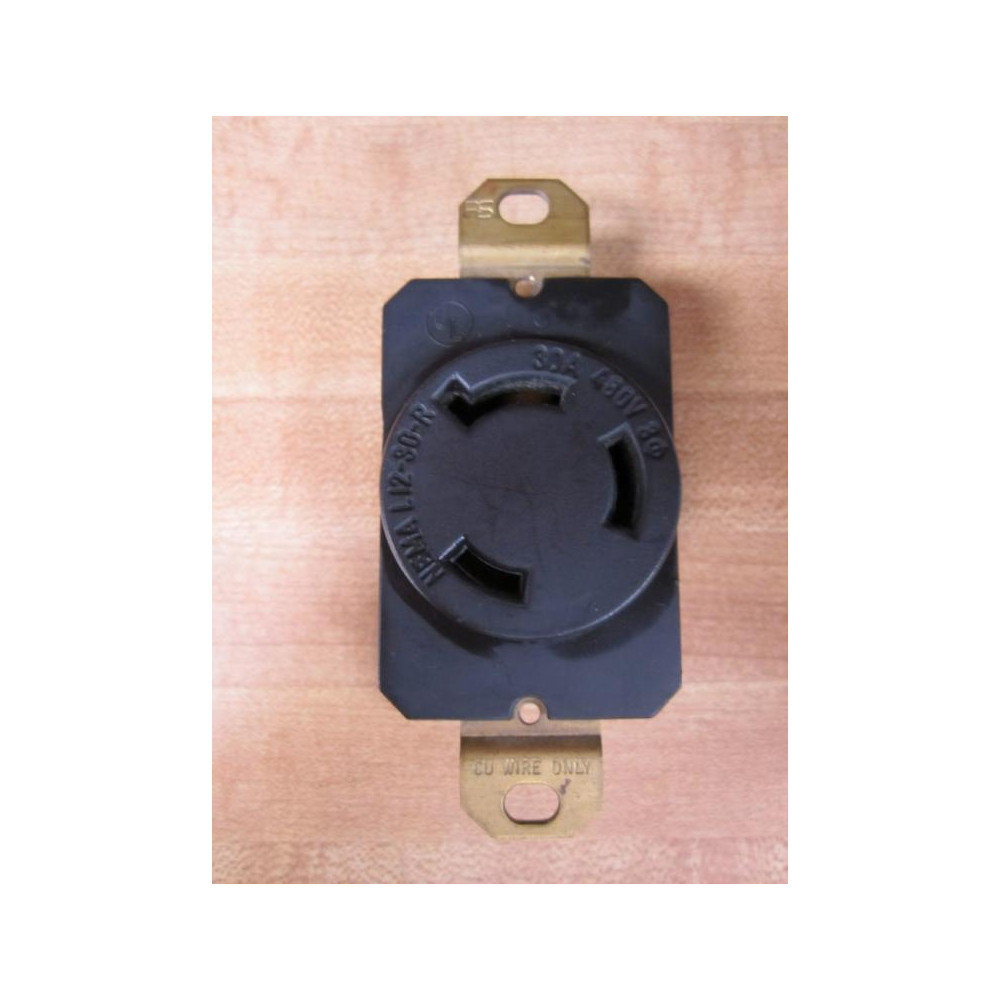 Pass & Seymour L1230-R Locking Receptacle L1230R - New No Box