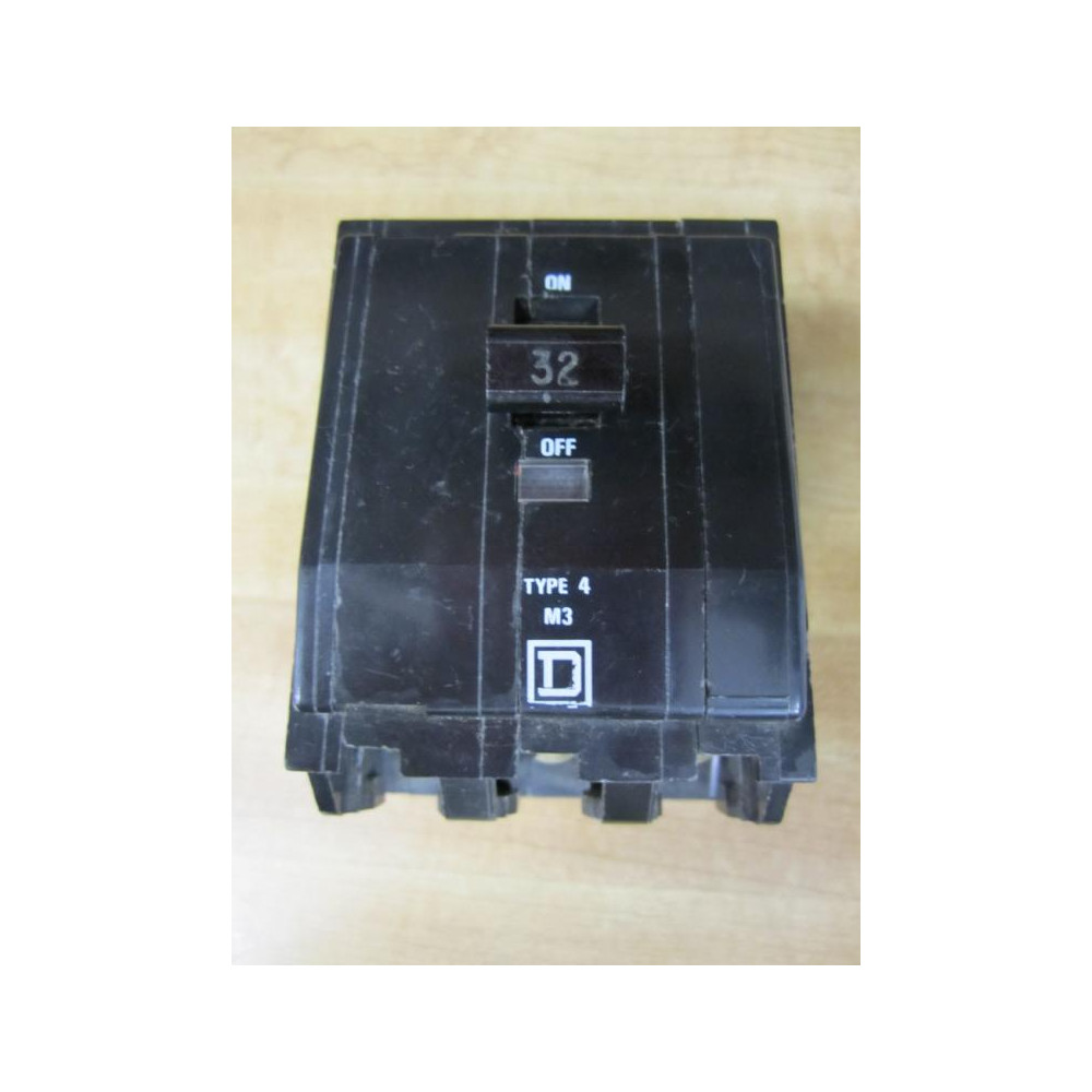 Square D Q0-X Circuit Breaker DS 3871:1965 - Used