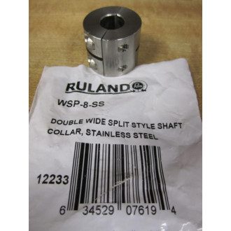 Ruland WSP-8-SS Shaft Collar WSP8SS