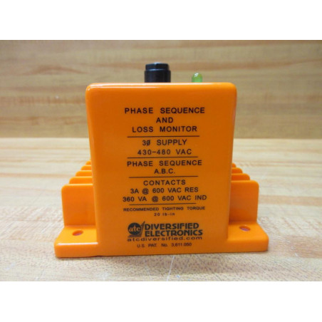 Diversified Electronics SLA-440-ALE ATC Phase Monitor