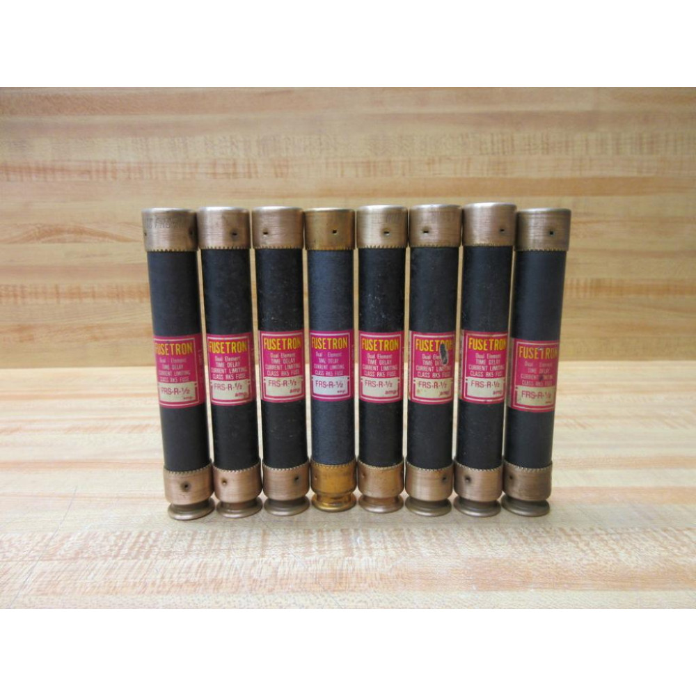 Buss FRS-R-12 Bussmann Fuse Cross Ref 6F228 Tested (Pack of 8) - New No Box