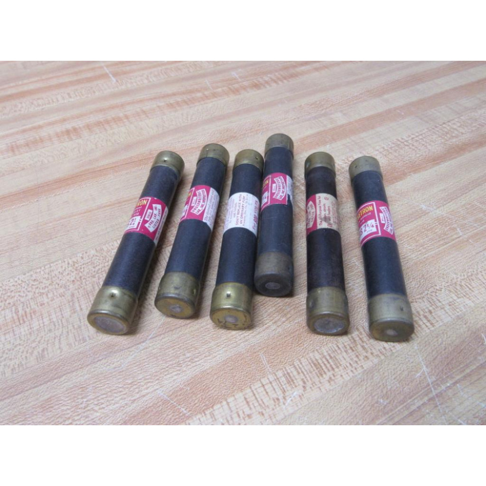 Buss FRS-R-2-14 Bussmann Fuse Cross Ref 6F232 (Pack of 6) - Used
