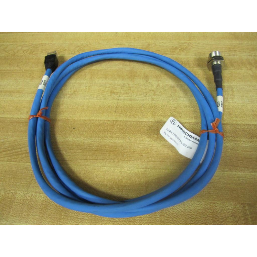 Hirschmann J224TPESTPU02.0M Cordset 900002232 - New No Box