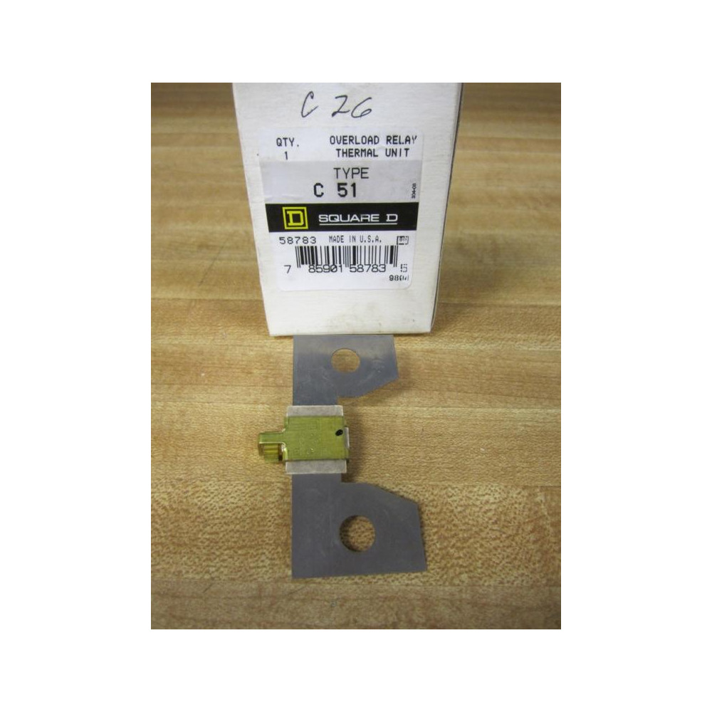 Square D C26 Overload Relay Heater Element