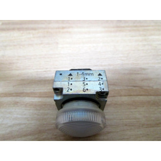 Siemens 3SB3604-6BA60 Pilot Light 3SB36046BA60