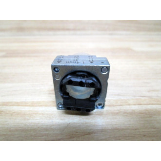 Siemens 3SB3 604-6BA70 White 3SB36046BA70 w3SB3400-1A & Base
