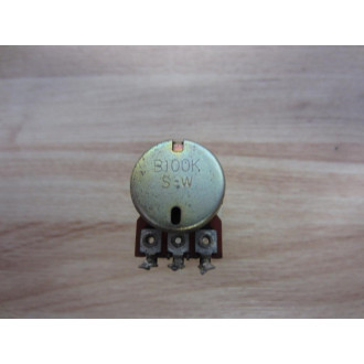 S W B100K Potentiometer - Used