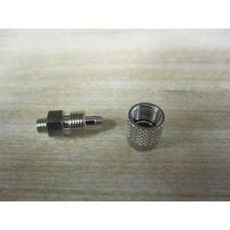 2 Piece Metal Tube Coupling - New No Box