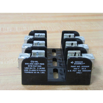 Gould Shawmut Ferraz 20308R Fuse Block