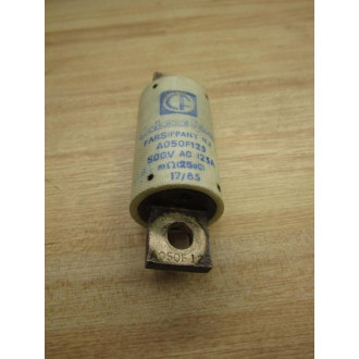 Gould Shawmut Ferraz A050F125 Mersen Fuse - Used