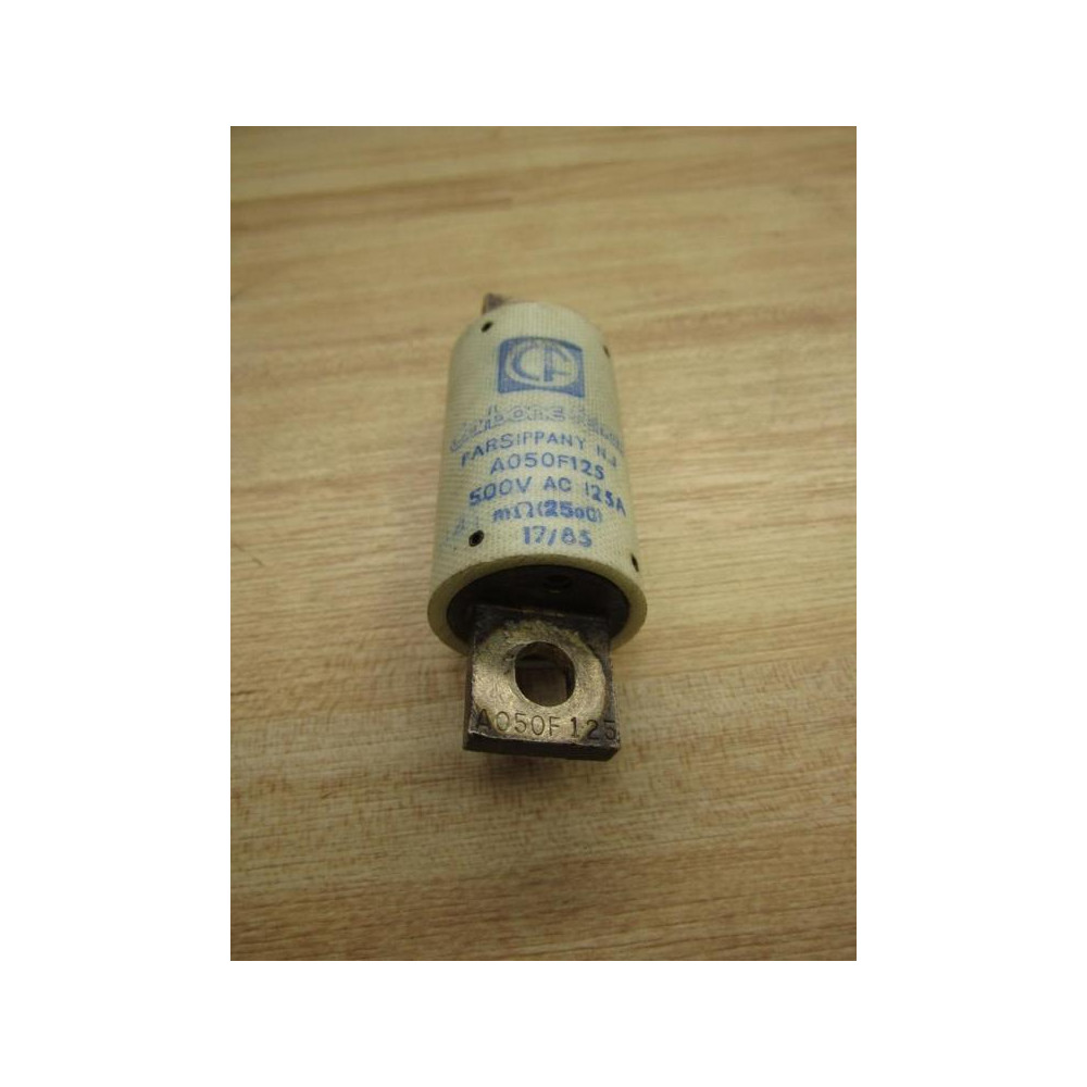 Gould Shawmut Ferraz A050F125 Mersen Fuse - Used