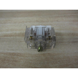 Westinghouse PB1A Contact Block 9084A18G01 White Button - Used