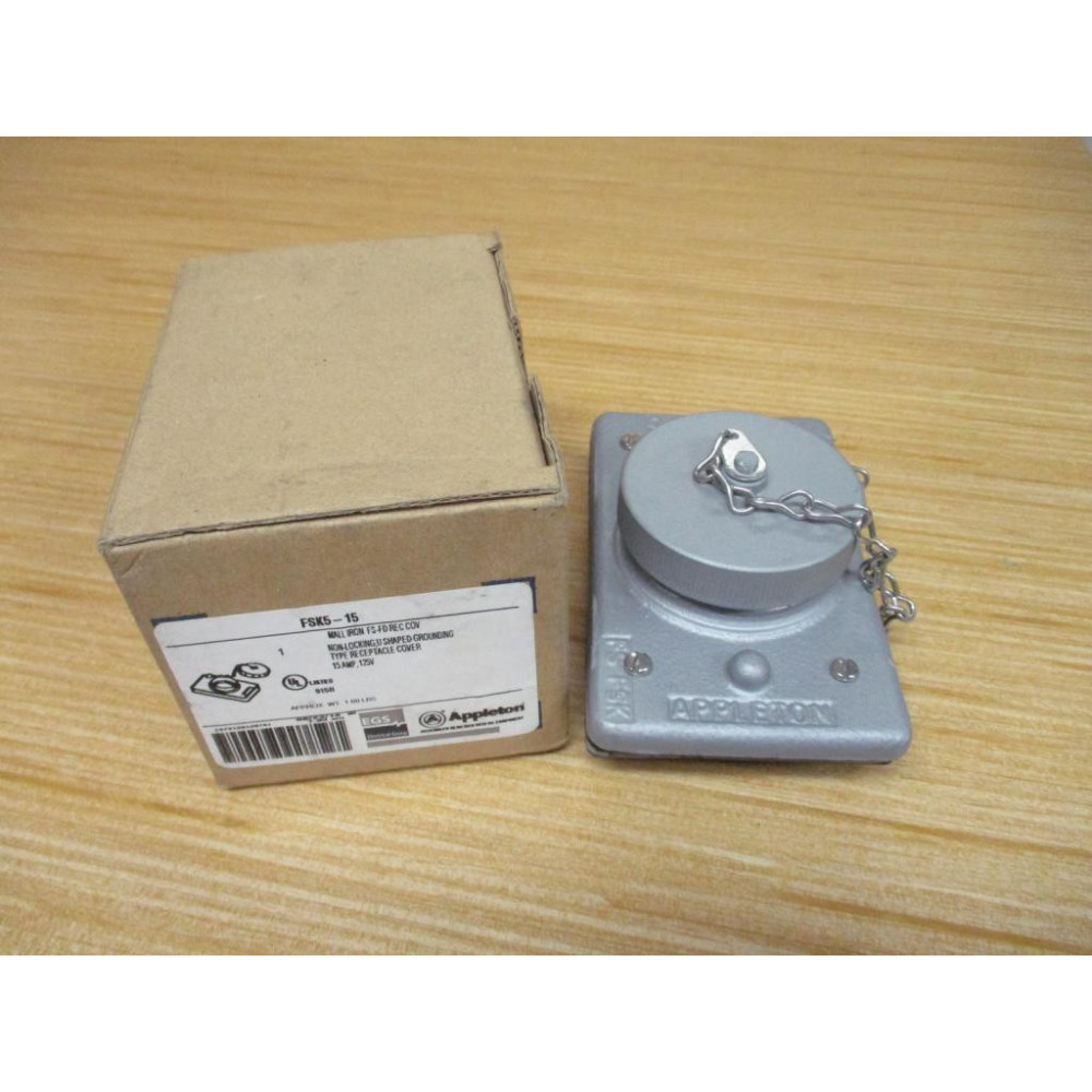 Appleton FSK5-15 Receptacle Cover FSK515