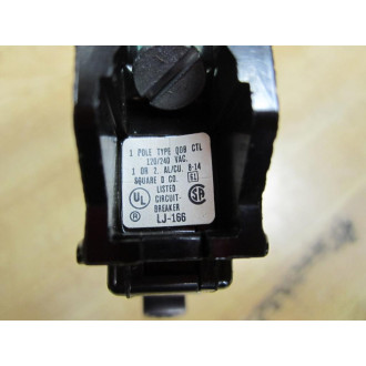 Square D QOB120 Circuit Breaker (Pack of 5) - Used