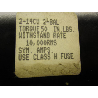 USD H60060 Fuseholder - Used