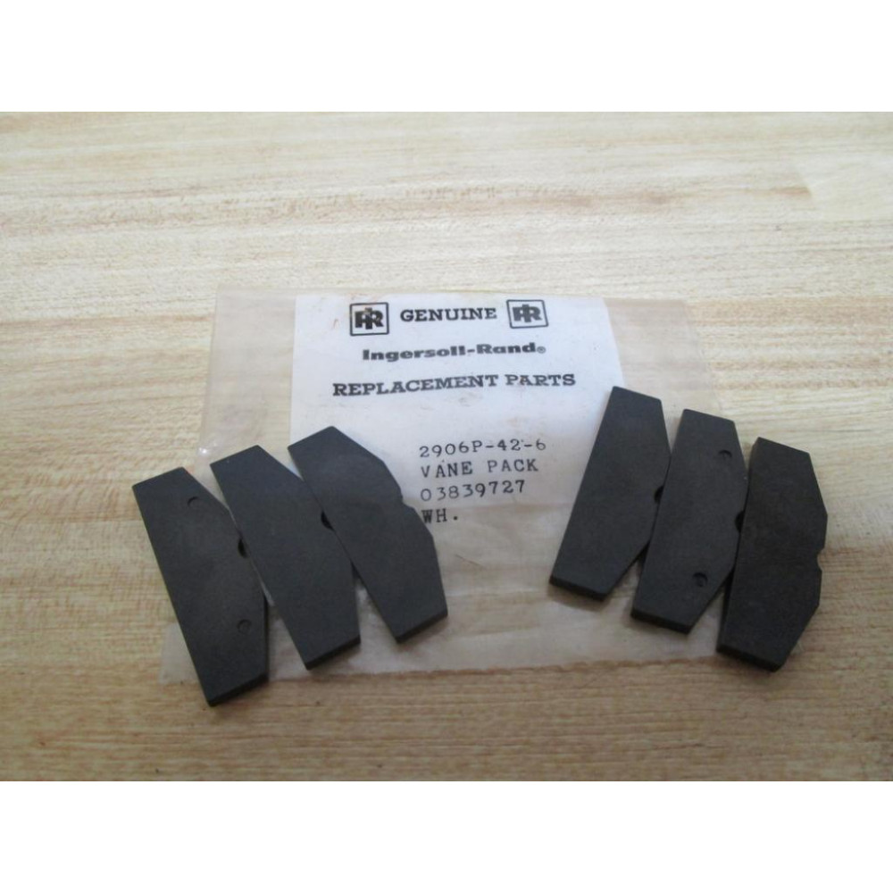 Ingersoll-Rand 2906P-42-6 Vane Pack (Pack of 6)