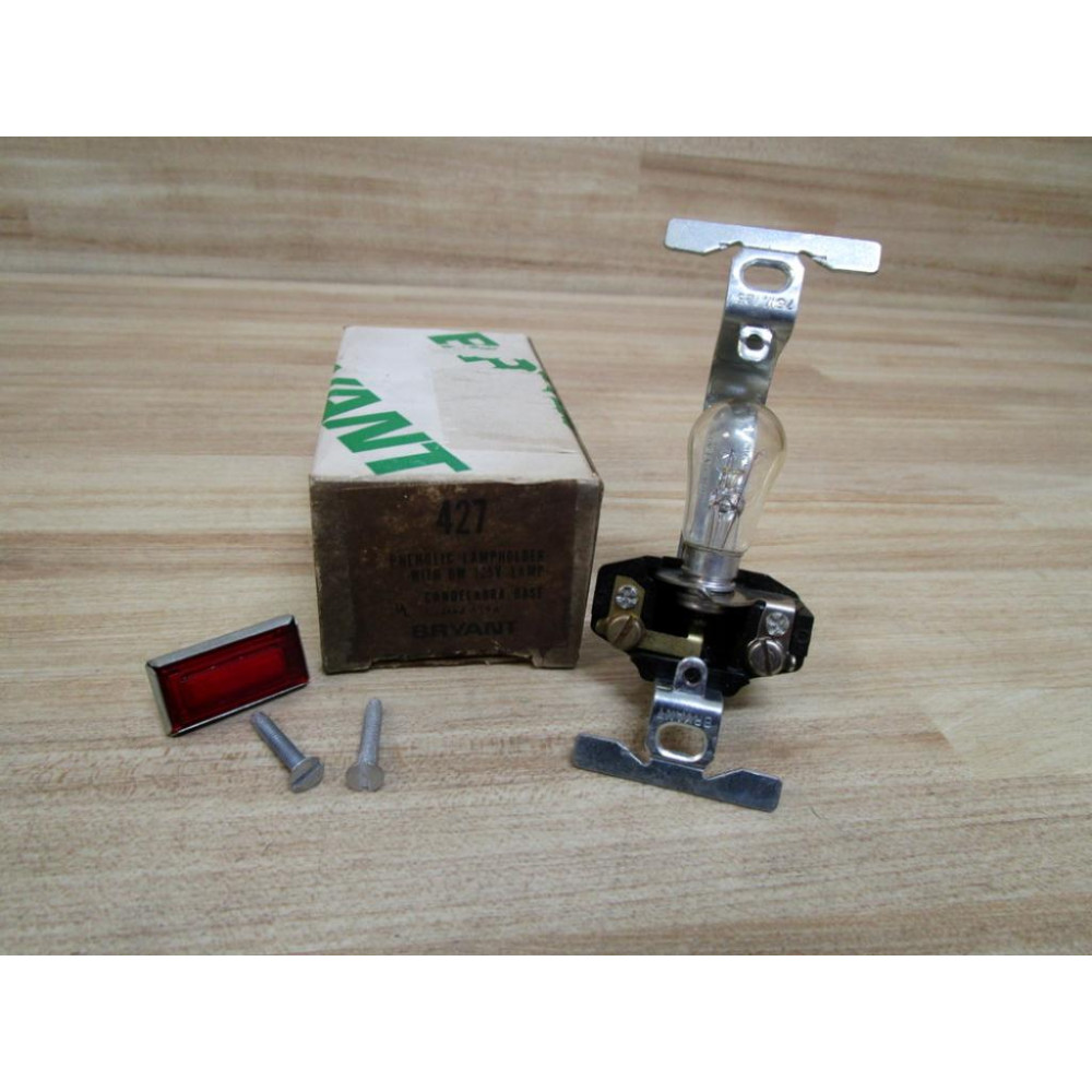 Bryant 427 Phenolic Lampholder