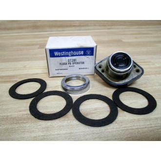 Westinghouse 0T2B1 Flush PB Operator OT2B1 (Pack of 3)