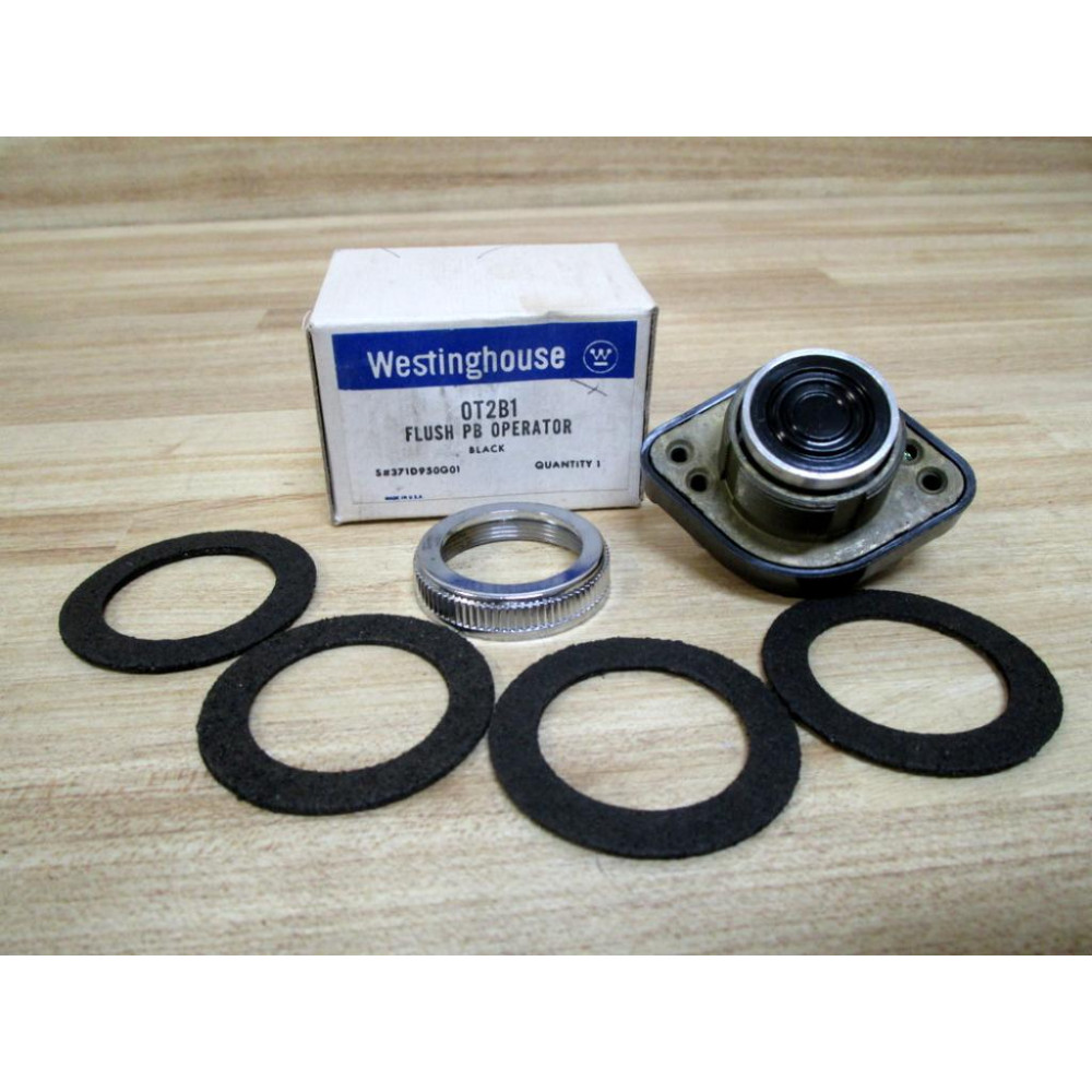 Westinghouse 0T2B1 Flush PB Operator OT2B1 (Pack of 3)