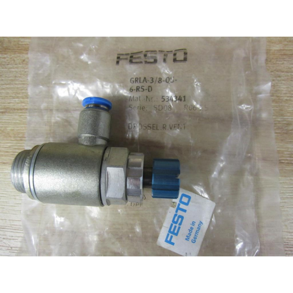 Festo 534341 Valve GRLA-38-QS-6-RS-D