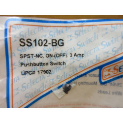 Selecta Switch SS102-BG Judco Push Button Switch SS102BG