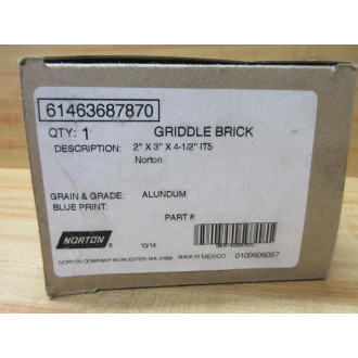 Norton 61463687870 Griddle Brick