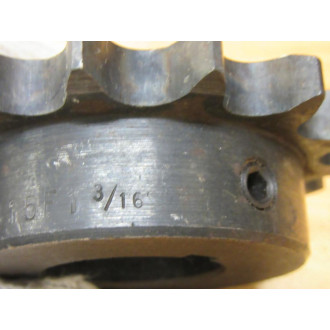 US Tsubaki 50B15F-1-316 Sprockets 50B15F1316 - New No Box