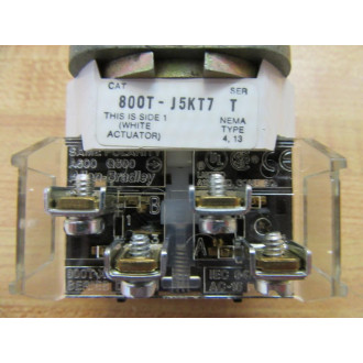 Allen Bradley 800T-J5KT7A Selector Switch - New No Box