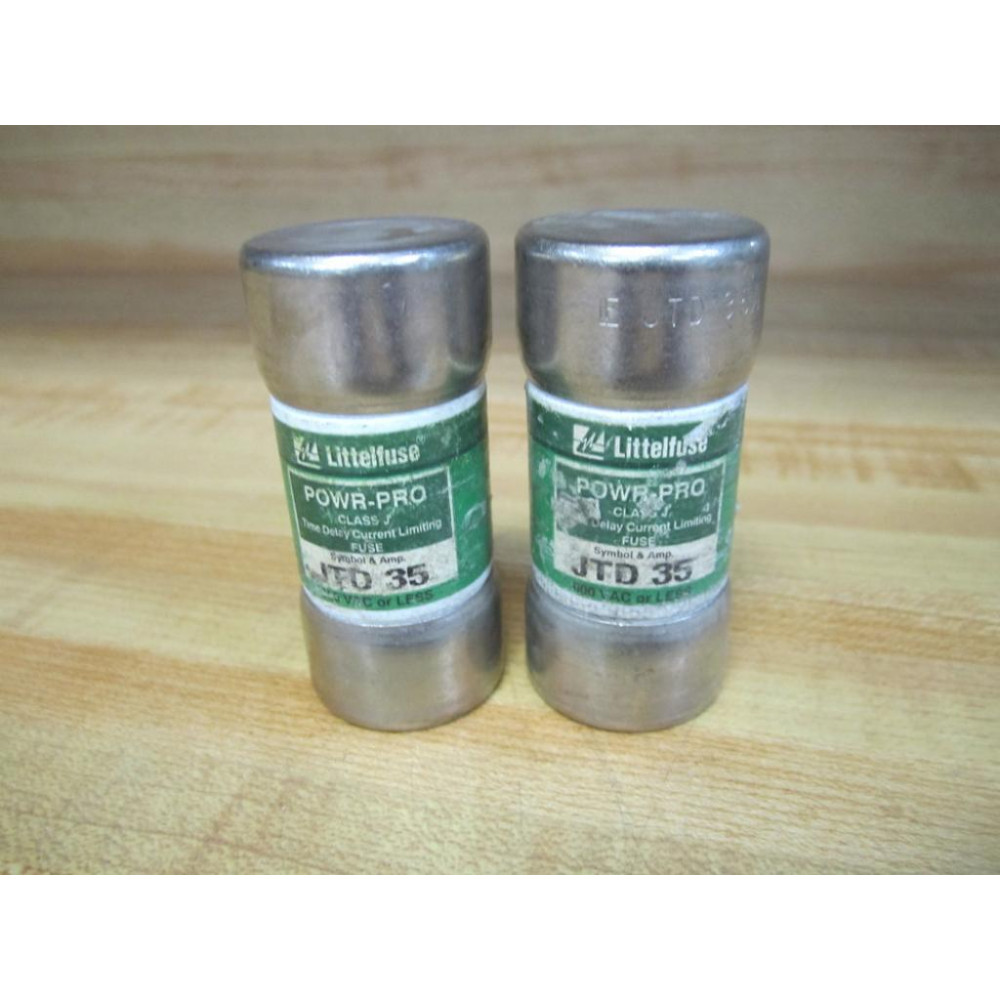 Littelfuse JTD-35 Fuse Cross Ref 486J78 (Pack of 2) - New No Box