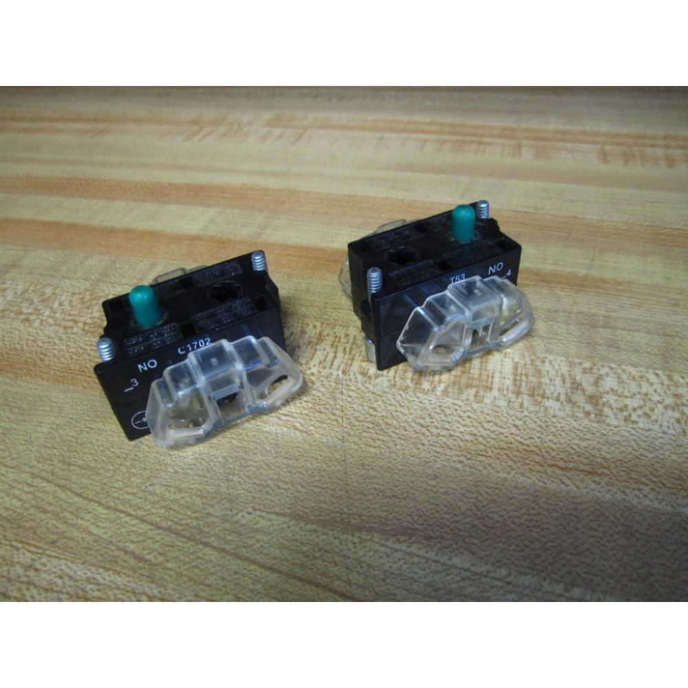Cutler Hammer 10250T53P Contact Block Series D1 (Pack of 2) - Used