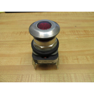 Allen Bradley 800T-FXMQL24RA7 Push Button W800T-XD4, 800T-XD1 - Used